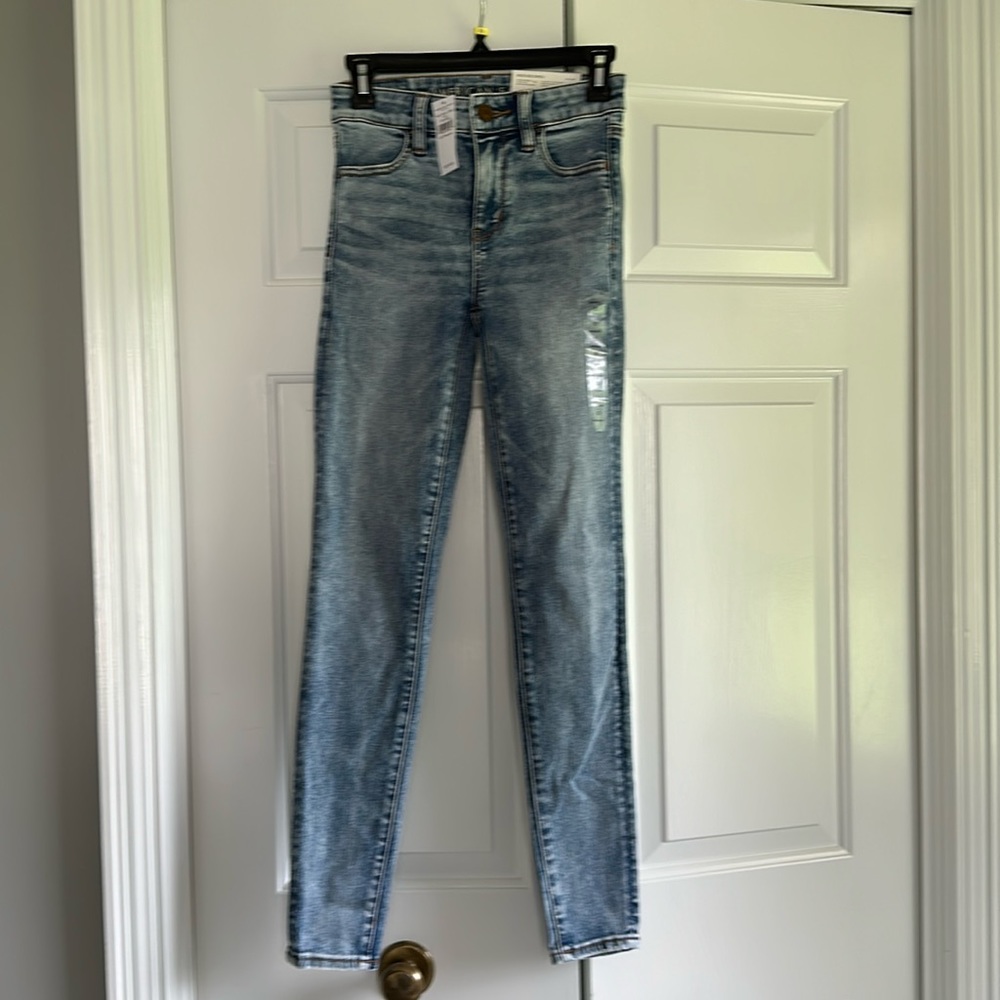 American Eagle hi-rise jegging NWT 0 regular